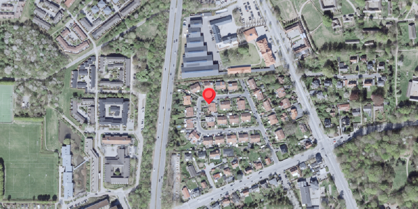Oversvømmelsesrisiko fra vandløb på Gartnersvinget 18, 2800 Kongens Lyngby