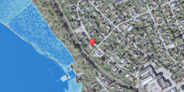 Oversvømmelsesrisiko fra vandløb på Birkebakken 21, . , 2840 Holte