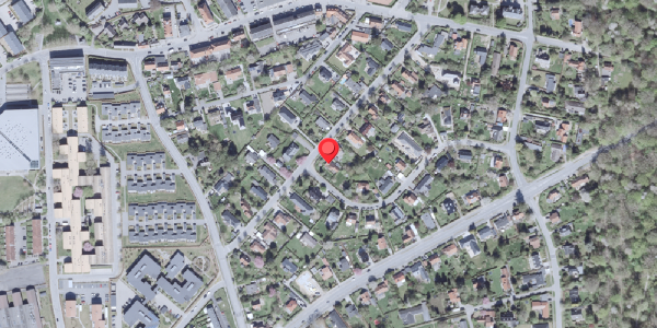 Oversvømmelsesrisiko fra vandløb på Bystykket 21, 2850 Nærum