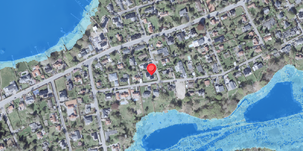 Oversvømmelsesrisiko fra vandløb på Clacksvej 8, 2840 Holte