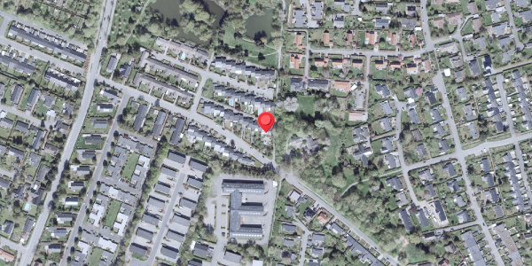 Oversvømmelsesrisiko fra vandløb på Elleparken 27, 2950 Vedbæk