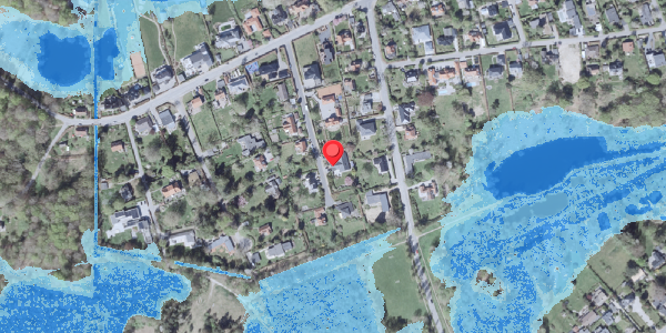 Oversvømmelsesrisiko fra vandløb på Fredsvej 7, . , 2840 Holte