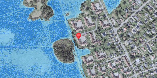 Oversvømmelsesrisiko fra vandløb på Granholmen 39, 2840 Holte
