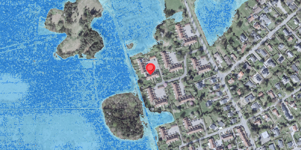 Oversvømmelsesrisiko fra vandløb på Granholmen 40, . , 2840 Holte