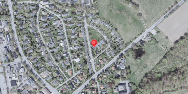 Oversvømmelsesrisiko fra vandløb på Kuben 1, 2840 Holte