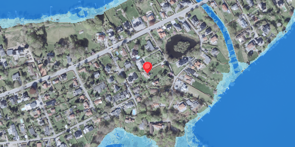 Oversvømmelsesrisiko fra vandløb på Mosevej 8, . , 2840 Holte