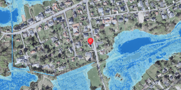 Oversvømmelsesrisiko fra vandløb på Parcelvej 14, . , 2840 Holte