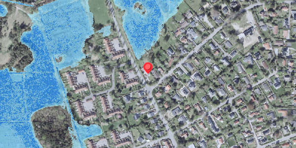 Oversvømmelsesrisiko fra vandløb på Parcelvej 33, . , 2840 Holte