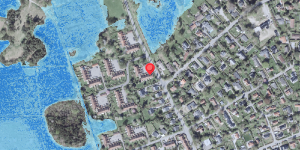 Oversvømmelsesrisiko fra vandløb på Parcelvej 42B, . , 2840 Holte