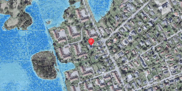 Oversvømmelsesrisiko fra vandløb på Parcelvej 44, . , 2840 Holte