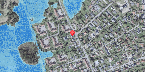 Oversvømmelsesrisiko fra vandløb på Parcelvej 46, . , 2840 Holte
