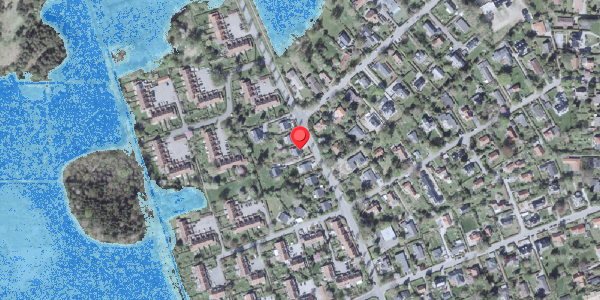 Oversvømmelsesrisiko fra vandløb på Parcelvej 50, . , 2840 Holte