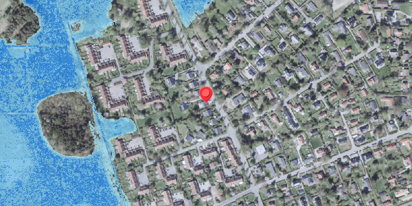 Oversvømmelsesrisiko fra vandløb på Parcelvej 54, . , 2840 Holte