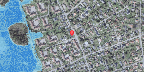 Oversvømmelsesrisiko fra vandløb på Parcelvej 58B, . , 2840 Holte