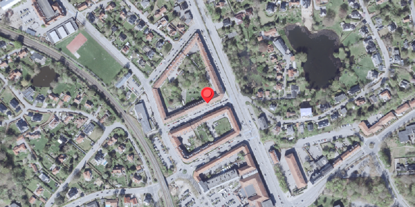 Oversvømmelsesrisiko fra vandløb på Sofievej 4, 2. th, 2840 Holte