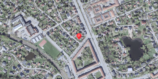 Oversvømmelsesrisiko fra vandløb på Solbakken 2, . , 2840 Holte