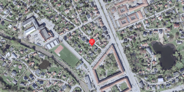 Oversvømmelsesrisiko fra vandløb på Solbakken 3, 2840 Holte