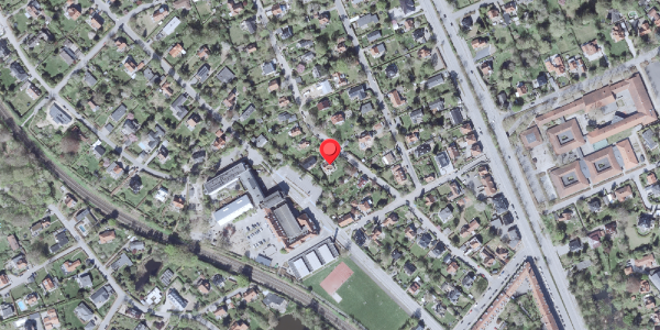 Oversvømmelsesrisiko fra vandløb på Solbakken 17, . , 2840 Holte