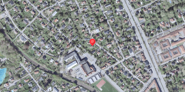 Oversvømmelsesrisiko fra vandløb på Solbakken 21, 2840 Holte