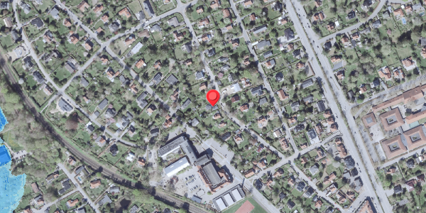 Oversvømmelsesrisiko fra vandløb på Solbakken 25, . , 2840 Holte