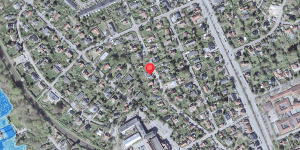 Oversvømmelsesrisiko fra vandløb på Solbakken 31, . , 2840 Holte