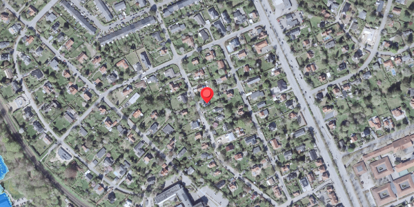 Oversvømmelsesrisiko fra vandløb på Solbakken 34, 2840 Holte
