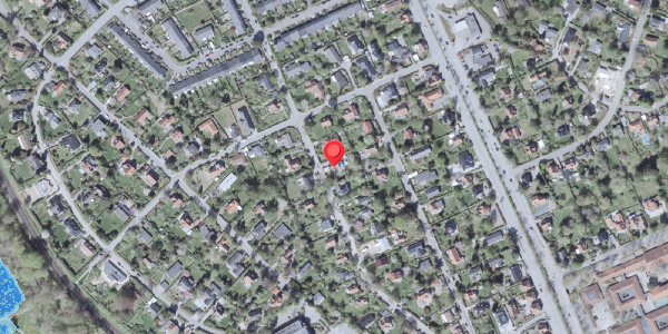 Oversvømmelsesrisiko fra vandløb på Solbakken 36, . , 2840 Holte