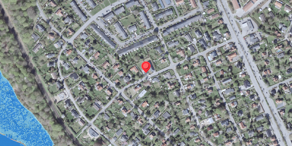 Oversvømmelsesrisiko fra vandløb på Toftevej 18, . , 2840 Holte