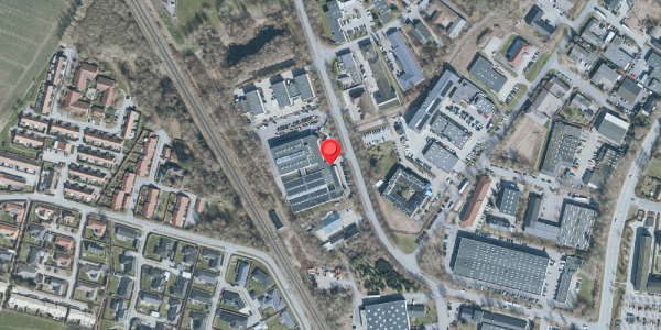Oversvømmelsesrisiko fra vandløb på Gydevang 17, 3450 Allerød