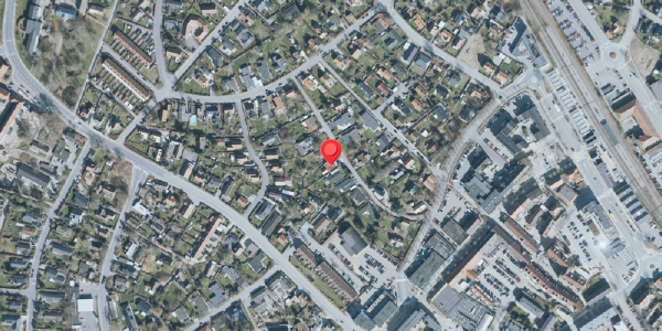 Oversvømmelsesrisiko fra vandløb på Irisvej 13, 3450 Allerød