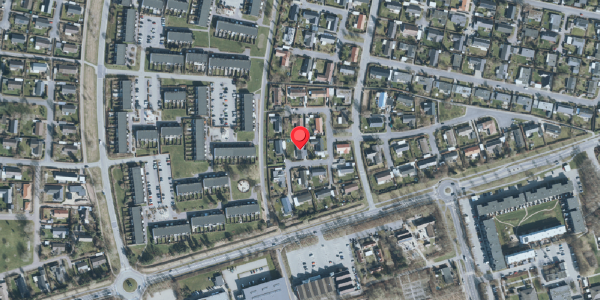 Oversvømmelsesrisiko fra vandløb på Platanhaven 21, 3450 Allerød