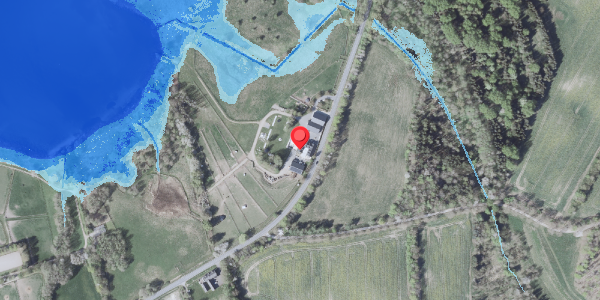 Oversvømmelsesrisiko fra vandløb på Endrupvej 45, . , 3480 Fredensborg