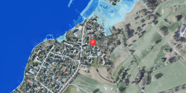 Oversvømmelsesrisiko fra vandløb på Sørupvej 21, 3480 Fredensborg