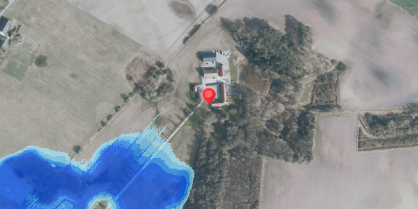 Oversvømmelsesrisiko fra vandløb på Egholm 4, 3200 Helsinge