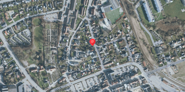 Oversvømmelsesrisiko fra vandløb på Nygade 21, . , 3200 Helsinge