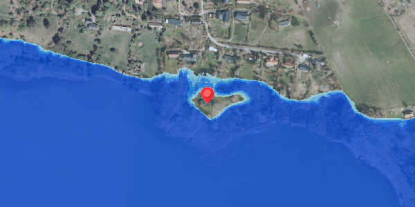 Oversvømmelsesrisiko fra vandløb på Ramsvej 34, . , 3200 Helsinge