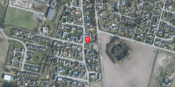 Oversvømmelsesrisiko fra vandløb på Rishøjvej 21, 3200 Helsinge