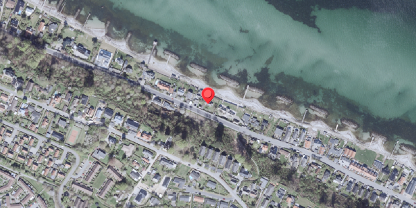 Oversvømmelsesrisiko fra vandløb på Nordre Strandvej 218, 3140 Ålsgårde