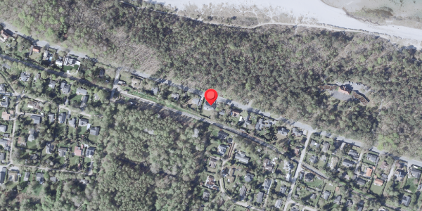 Oversvømmelsesrisiko fra vandløb på Nordre Strandvej 493, 3100 Hornbæk
