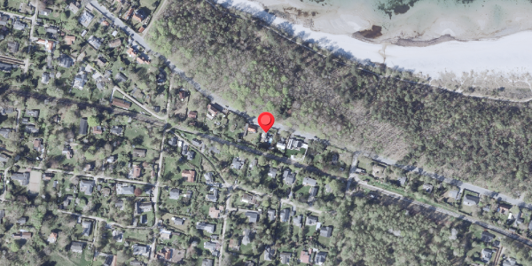 Oversvømmelsesrisiko fra vandløb på Nordre Strandvej 523, 3100 Hornbæk
