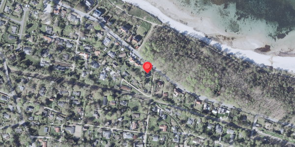 Oversvømmelsesrisiko fra vandløb på Nordre Strandvej 535, 3100 Hornbæk