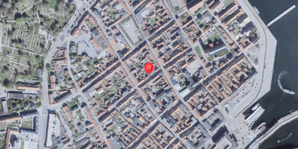 Oversvømmelsesrisiko fra vandløb på Sct Olai Gade 29D, 1. th, 3000 Helsingør
