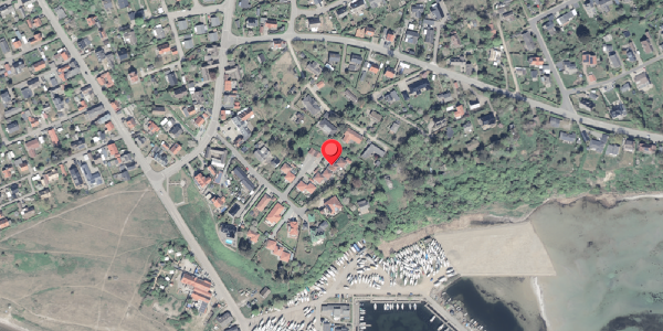 Oversvømmelsesrisiko fra vandløb på Ankerstien 9E, 3390 Hundested