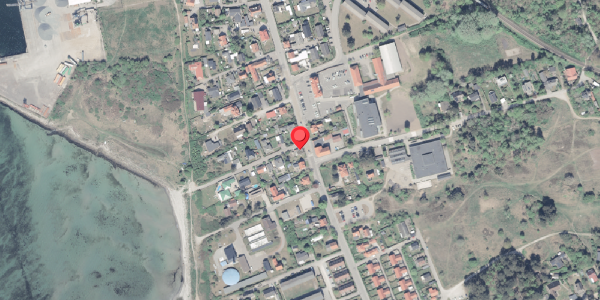 Oversvømmelsesrisiko fra vandløb på Funkisvej 1, 3390 Hundested