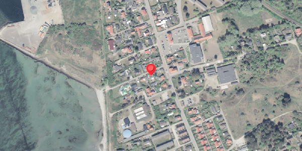Oversvømmelsesrisiko fra vandløb på Funkisvej 3, 3390 Hundested