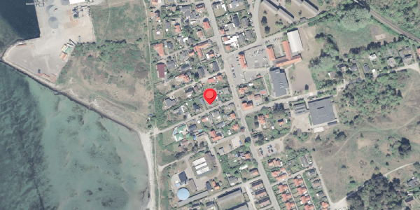Oversvømmelsesrisiko fra vandløb på Funkisvej 4, 3390 Hundested