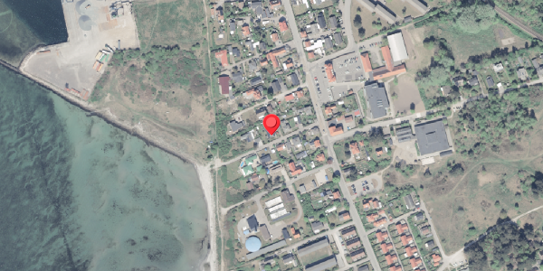 Oversvømmelsesrisiko fra vandløb på Funkisvej 6, 3390 Hundested