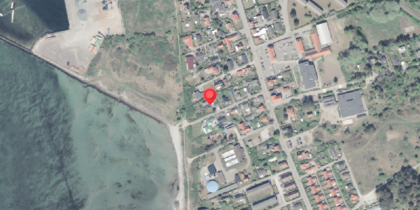 Oversvømmelsesrisiko fra vandløb på Funkisvej 8, 3390 Hundested