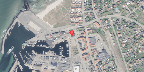 Oversvømmelsesrisiko fra vandløb på Havnegade 8, 3390 Hundested