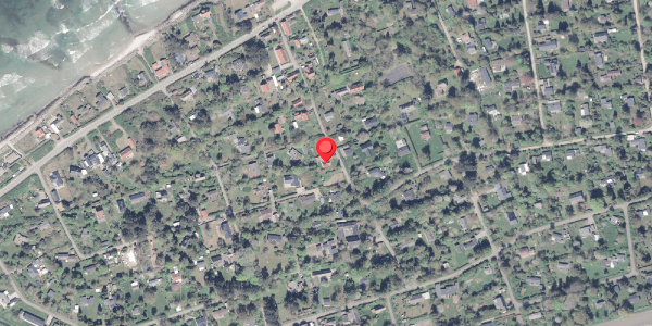 Oversvømmelsesrisiko fra vandløb på Kongelysvej 10, 3390 Hundested